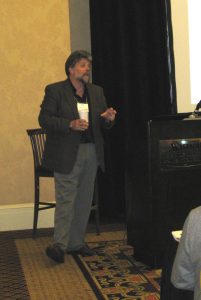 Darren Rumbold speaking